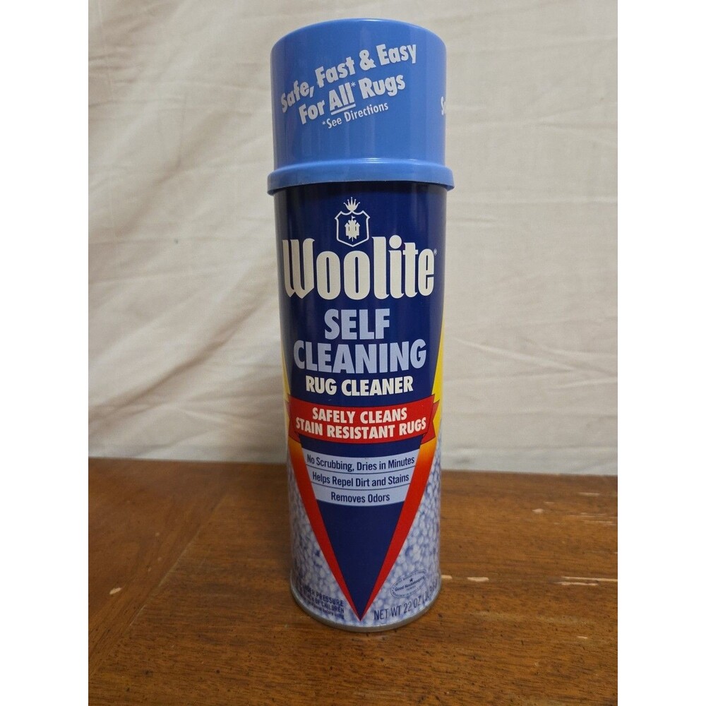 Woolite Self Cleaning Rug Cleaner 22oz 1991 New Old Stock Vintage